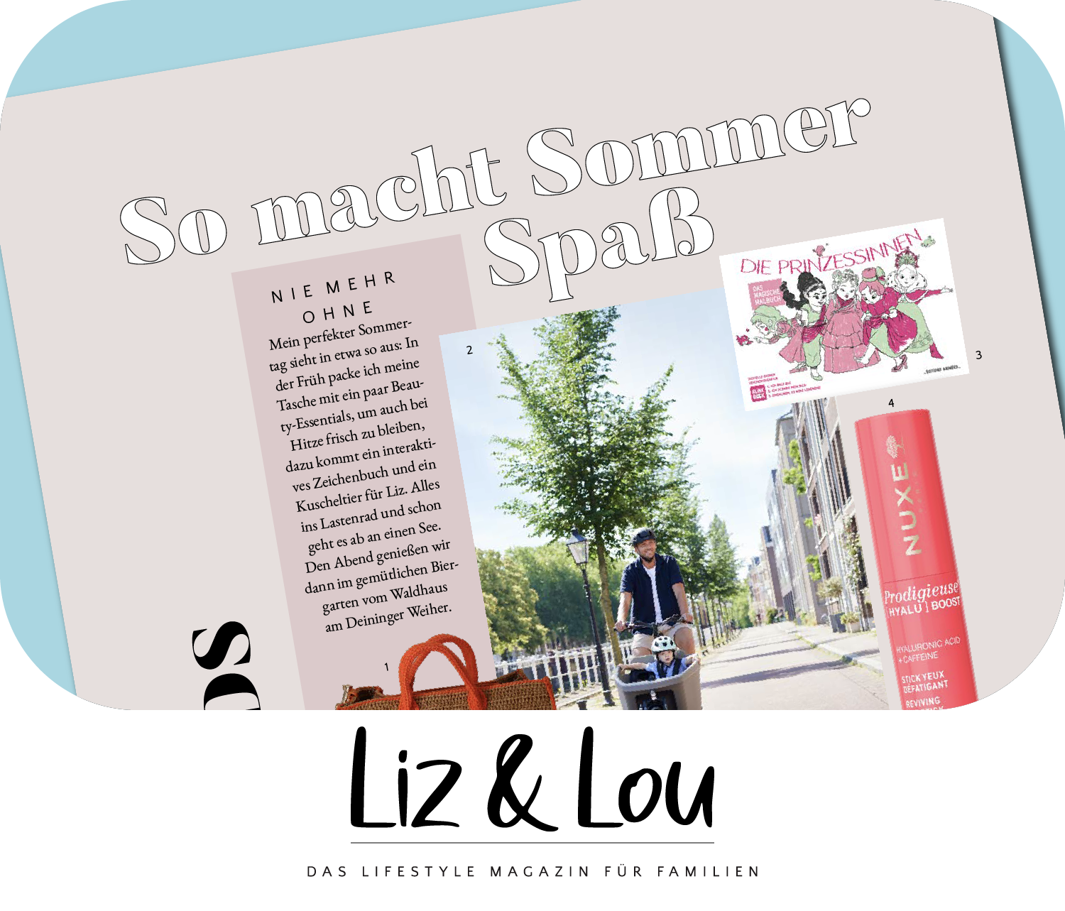 BlinkBook im Liz & Lou Magazine