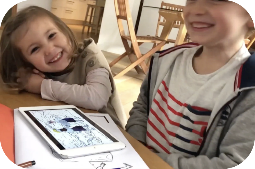 Activité éducative en famille