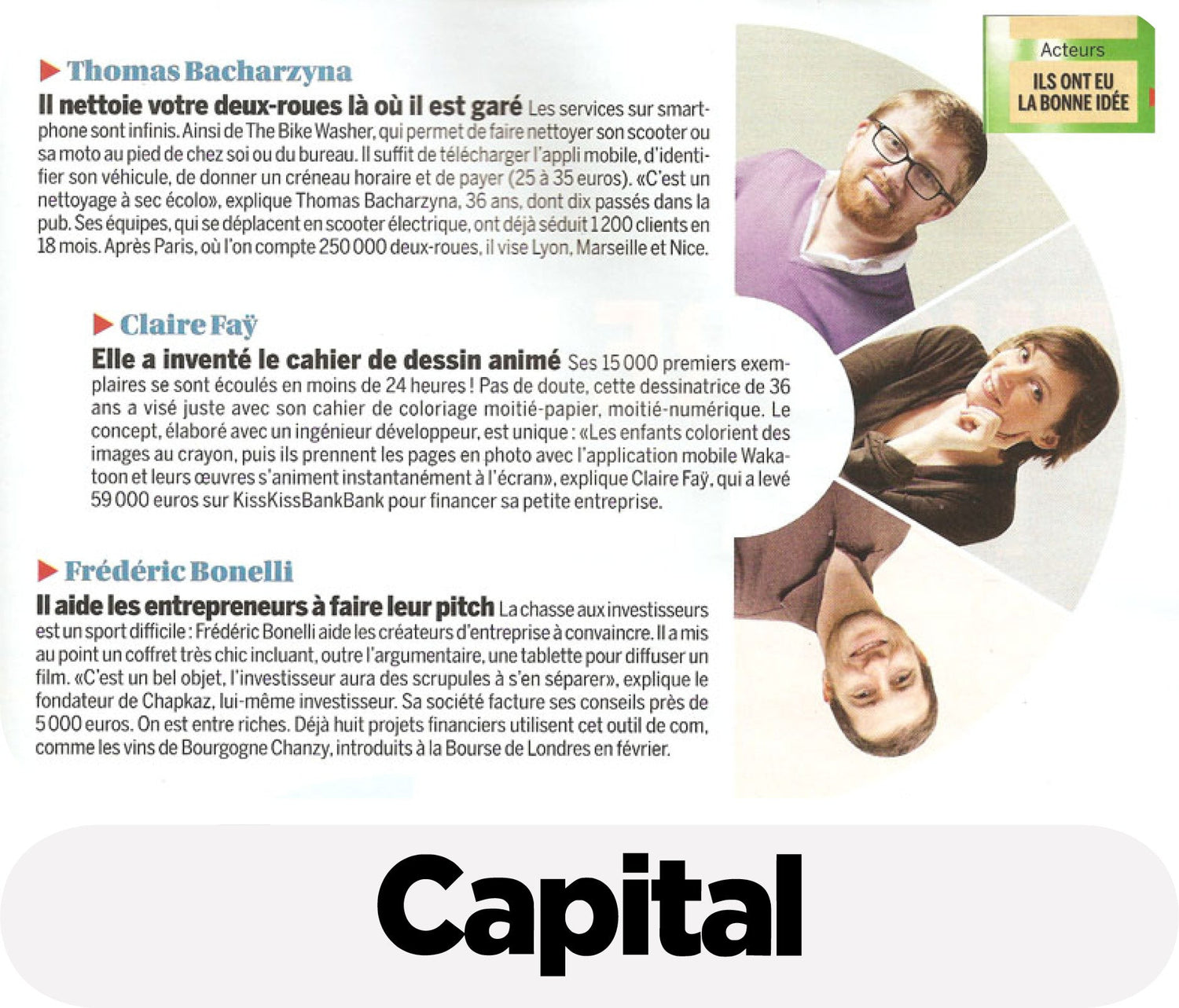 La bonne idée pour Capital