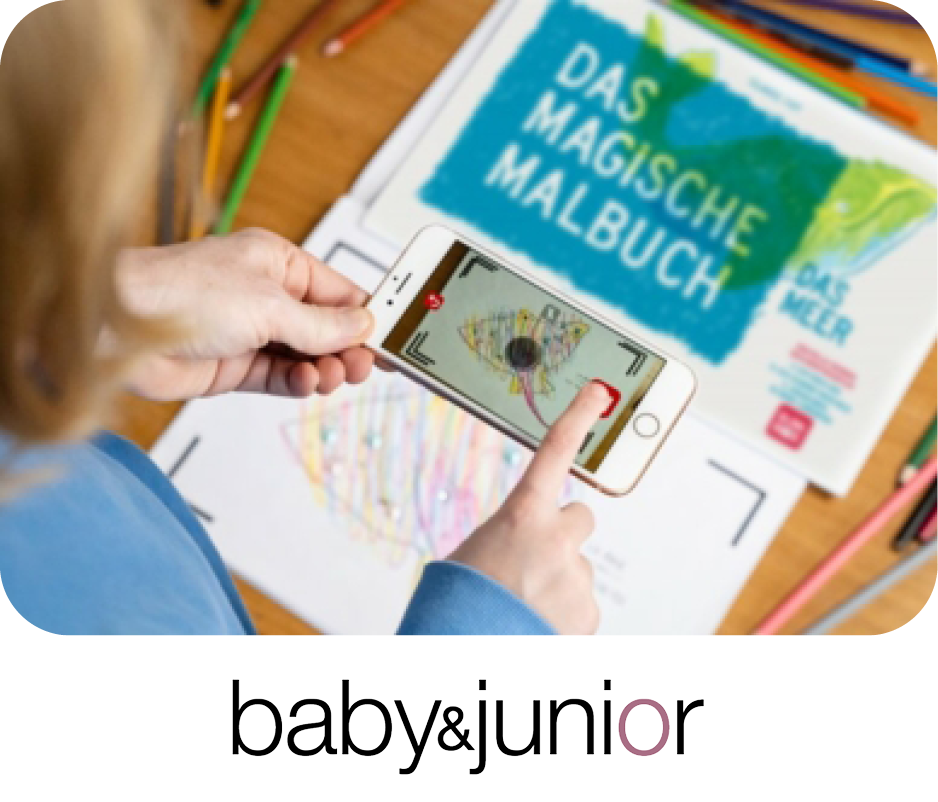 BlinkBook wird im baby&junior Magazin vorgestellt