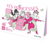Couverture du livre Les Princesses - BlinkBook | Cahier de Dessin Animé avec illustrations de princesses à colorier pour enfants de 3 à 9 ans.